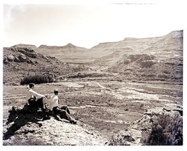 "Barkly East district, 1960. View over mountainous country."