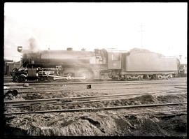 Cape Town, 13 August 1926. SAR Class 16D No 861 'Big Bertha'.