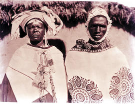 "Transkei, 1940. Two Tembu people."