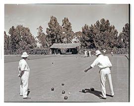 "Aliwal North, 1938. Bowling green."