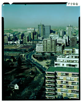 Johannesburg 1966. City view.