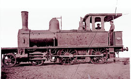 Natal, 1876. Natal Railway Company Kitson 4-4-0T 'Perseverance'.