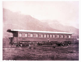 Cape Town. CGR Governor's private coach as built . Given clerestory roof circa 1905 and became SA...