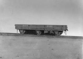 NGR 25ft low sided wagon no 483, placed on traffic 1902.