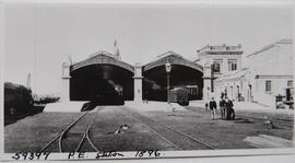 Port Elizabeth, 1896. Railway station.