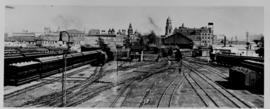 Durban, 1904. Station yard.