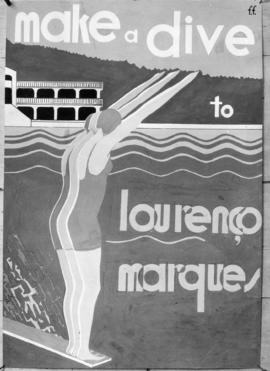 Lourenco Marques, Mozambique. Publicity poster.