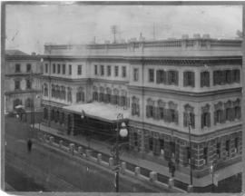 Cape Town, 1897. Station building.