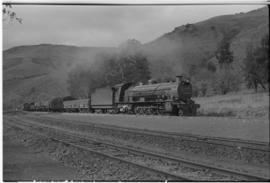 Waterval-Onder, 1945. SAR Class 15AR with goods train.