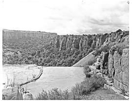 "Waterval-Boven, 1948. Elands River waterfall."