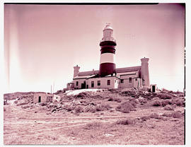 Cape Agulhas, 1945. Lighthouse. See M2566