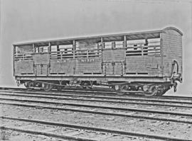 NGR 36 foot bogie cattle truck No 327 later SAR type G-2.