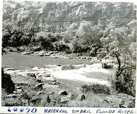 "Waterval-Onder, 1956. Elands River rapids."