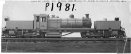 SAR Class GC No 2182 locomotive built by Beyer Peacock & Co and placed in service, December 1...