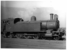 Cape Town. SAR Class F No 78 locomotive.