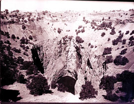 Kimberley, 1942. Big Hole. Diamond mine.