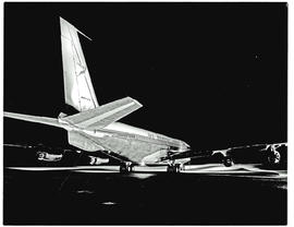 Johannesburg, 1965. Jan Smuts airport. SAA Boeing 707 ZS-CKD.