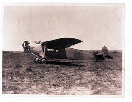 "1930. Fokker Super Universal NC98K, purchased in the USA and registered as ZS-ABR to serve ...