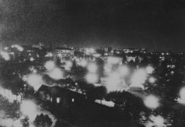 Johannesburg, 1935. Night lights.