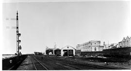 Port Elizabeth, 1896. Railway station. (EH Short)