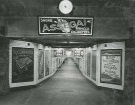 Johannesburg, 1934. Park station, subway to platforms.