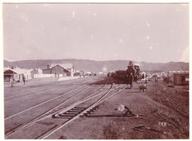 Norvalspont, circa 1900. Railway station.