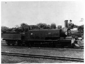 
NGR No 48 "Havelock". Natal's first tender locomotive built in Durban railway workshop...