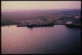 Richards Bay, September 1984. RB Aerial view of Richards Bay Harbour. [T Robberts]