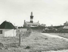 Cape Agulhas, 1955. Lighthouse.