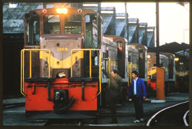 Johannesburg, 1990. SAR Class 36-000 No 36-076.