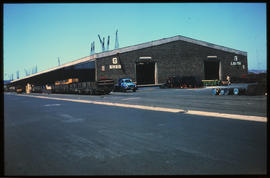 Durban, October 1972. New G Shed in Durban Harbour. [JV Gilroy]