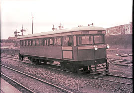 Johannesburg, 1925. SAR railcar No RM10. Later used in SWA.