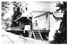 Cape Town, circa 1864. Claremont station at the time when the Cape Town - Wynberg line was opened.