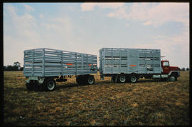 
SAR livestock truck and trailer.

