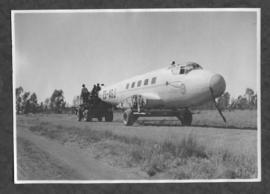 SAA Junkers JU-86 ZS-AGJ 'General David Baird' without wings being transported.