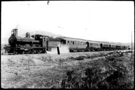CGR 6th Class with Zambezi Express Train en route to the Victoria Falls. (From CGR Post Card set)