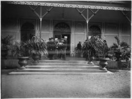 Lourenco Marques, Mozambique, July 1907. Governor's Residence during the Royal tour by the Crown ...