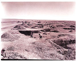 "Kimberley district, 1942. Gypsum mine."