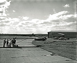 Grahamstown, 1953. Airport.