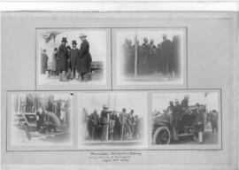 Beaconsfield, 10 April 1908. Collage of five images of opening ceremony of the Beaconsfield - Blo...