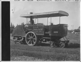 Naboomspruit. Dutton road-rail tractor No RR1155 on the Singlewood road-rail line, circa 1924. Ne...
