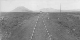 Shanks, 1895. Crossing line at siding. [EH Short]