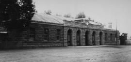 Queenstown, 1895. Main station building. (EH Short)