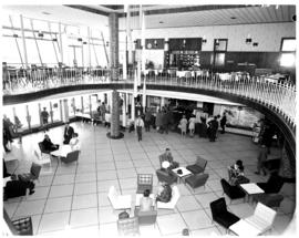 East London, 1968. Ben Schoeman airport interior.