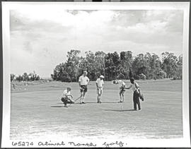 "Aliwal North, 1956. Golfing."