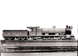 NGR 'Hendrie D' No 334 built by North British Loco Co in 1908 later SAR Class 3 No 1450.