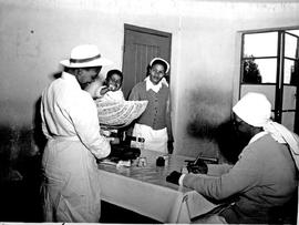"Kimberley, 1956. Health clinic for blacks."