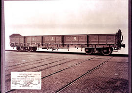 
SAR bogie dropsided steel wagon Type DZ-4.
