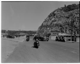 East London, 3 March 1947. Motorcade arrival at Buffalo Harbour.