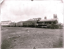 Rhodesia Railways using CGR Class 6 No 194 on the Mafeking to Bulawayo section.